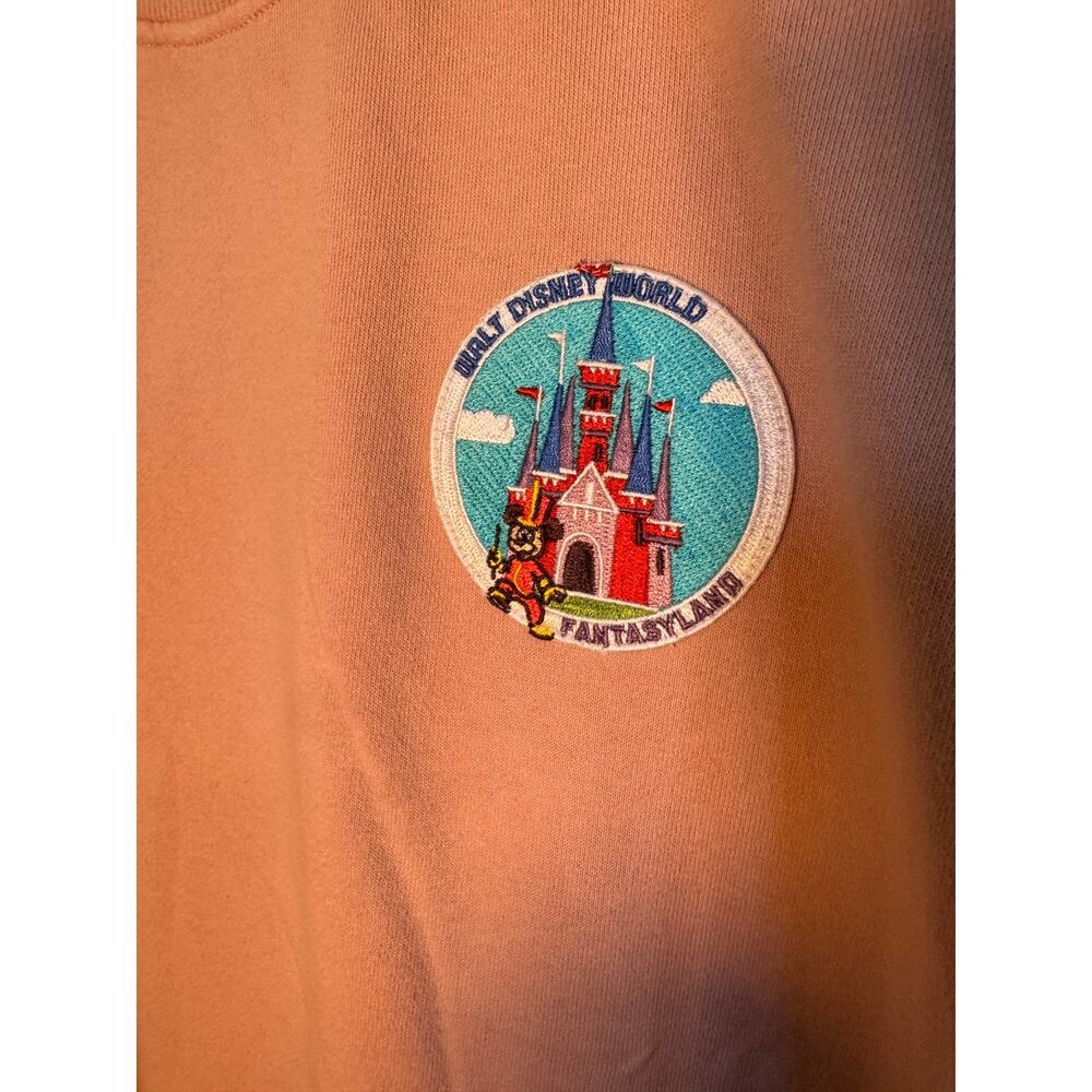 Disney Magic Kingdom Custom Made Patch Sweatshirt… - image 6